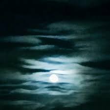 By The Light Of The Silvery Moon Light Clouds Art