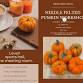 Needle Felt Pumpkin event in Neath