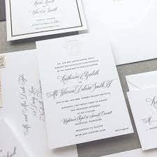 Blind Letterpress Monogram Invitation In 2020 Letterpress Invitations Letterpress Wedding Invitations Letterpress Wedding