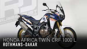 Despite its 1000cc engine, the honda africa twin's 94bhp power output puts it in the middleweight adventure bike category. Honda Africa Twin Crf 1000 L Rothmans Youtube