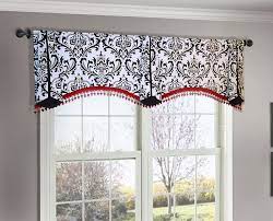 The matching valance and swag pair are sold separately from the bottom tiers or can be used alone to accent the window. Arched Trumpet Rod Pocket Valance Valance Window Treatments Custom Window Treatments Window Valance