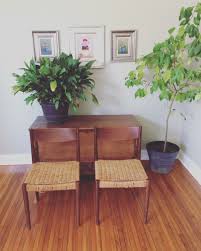 Set Of 4 Danish Modern Teak Woven Dining Chairs Mcm Largest collection of authentic mid century danish dining chairs in berkeley.