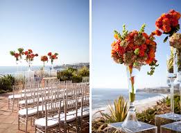 Wedding floral designs by kebbie hollingsworth aifd. Southern California Fall Inspired Beach Wedding By Christine Bentley Photography Bridalpulse