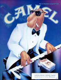 The joe camel advertising campaigns utilized a masculine camel, or smooth character, to create an association between the brand's cigarettes and the high life. Joe Camel