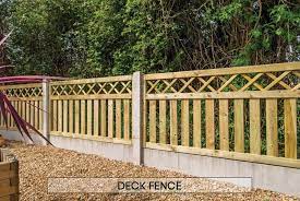 A look at the choice of styles of fences will show just why atkinsons have established an enviable reputation. Decking Fence 1 8 X 0 9m 6x3ft Goodwins