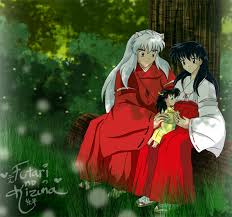 Expectations Inuyasha And Kagome Pregnant With A Second Child With Their Daughter By Their Side Inuyasha Kagome And Inuyasha Kagome Higurashi