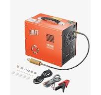 VEVOR PCP Air Compressor, 4500PSI/30Mpa PCP Airgun Compressor with Built-in Converter & Fan Cooling System, Auto Stop DC12V/AC120V Portable Paintball ...