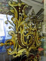 L Is For Lear The Nonsence Alphabet Knowsley Liverpool Sign Painting Lettering Typography Drawing Glass Sign