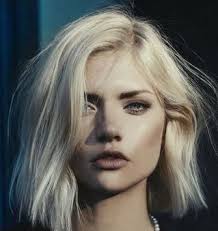 blonde cold choppybob edgy bob haircuts hair styles hair inspiration
