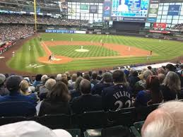 Miller Park Section 216 Home Of Milwaukee Brewers