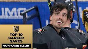 1 pick in the 2003 nhl draft, he became the third goalie to be chosen first, joining michel plasse (montreal. Marc Andre Fleury S Top 10 Career Saves Youtube