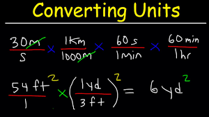 60 Matter Of Fact Metric Conversion Physics