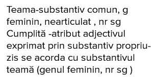 Con analisi grammaticale online puoi avere gratis l'analisi grammaticale delle tue frasi, puoi consultare la coniugazione dei verbi, oppure puoi fare esercizi. Analiza GramaticalÄ A Cuvintelor TeamÄ CumplitÄ Brainly Ro