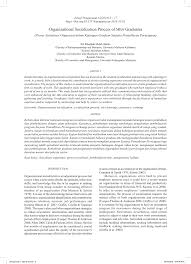 Maybe you would like to learn more about one of these? Pdf Organizational Socialization Process Of Mba Graduates