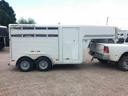 Check spelling or type a new query. Two Horse Gooseneck Stock With Tack Room Horse Trailers Horse Trailer Horses