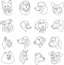 30 Dogs Line Drawings Dog Breeds Dog Line Drawing Line Drawing Tattoos Line Art Tattoos
