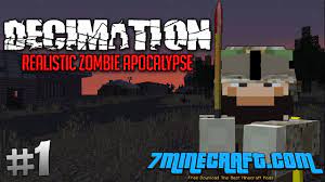 Sé que os gustan mucho los mods de apocalipsis zombie así . Download Decimation Realistic Zombie Apocalypse Modpack Mod For Minecraft 1 16 5 1 7 10 7minecraft Com