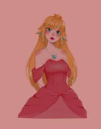 I still love princess peach. Princess Peach Sinrumboo Illustrations Art Street