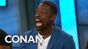 The cast of the upcoming the predator compared their. The Predator Stars Sterling K Brown Keegan Michael Key Reveal Arnold Schwarzenegger Impressions At Comic Con The Hollywood Reporter