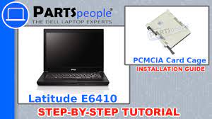 تعريفات لابتوب ديل e6410 : Dell Latitude E6410 Pcmcia Card Slot How To Video Tutorial Youtube