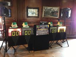 The trainees would go to an html page with nothing more than a single button. Game Show Party Zone