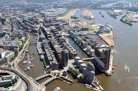 The Hafencity Area Will Growth To The South And The East Description From Blogs Angloinfo Com I Searched For This On Bing Com Images Aerial City City Photo