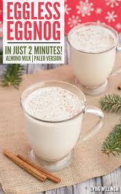 A dash of vanilla makes it easy to drink without adding sugar. Simple Vegan Eggnog In 2 Minutes Eggless Dairy Free
