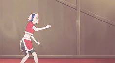Sakura From Guardians Of The Crescent Moon Kingdom That Punch Tho Sakura Haruno Naruto Gif Naruto Girls