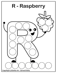 This collection includes mandalas, florals, and more. Set Of Abc Dot Marker Coloring Pages
