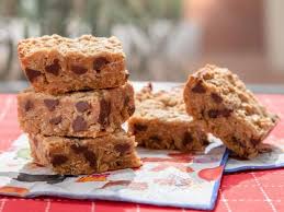 Chocolate Peanut Butter Blondies Recipe Peanut Butter Blondies Recipe Food Network Recipes Desserts
