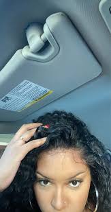 Water wave lace front wig