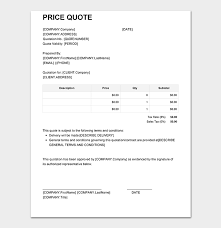 Invitation cards are the documents that are sent out either by the host or the organizer of a party. Quote Templates Download Free Quotations For Word Excel And Pdf