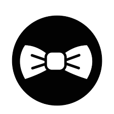 Black And White Bow Png Bow Tie Icon Bow Tie Loop Png And Vector With Transparent Background For Free Download Free Vector Illustration Icon Font Illustration