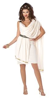 Women S Classic Roman Toga Calgary Alberta The Women S Classic Roman Toga Is A Fun Costume And Fits Well Goddess Costume Costumes For Women Toga Costume