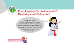 Makalah materi kunci jawaban tema 2 kelas 6 diterangkan mulai dari pengertian, jenis, fungsi, struktur, unsur, tujuan, ciri, kaidah, dan contoh lengkapnya. Kunci Jawaban Tema 4 Kelas 6 Halaman 70 71 72 73 Pembelajaran 3 Subtema 2 Buku Tematik Semangat Belajar