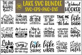 Download Lake Svg Design Bundle Graphic By Creative Store Net Creative Fabrica PSD Mockup Templates