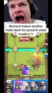 Bernard's Hilarious AI Deck Fails in Clash Royale