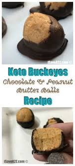 Keto Buckeyes Chocolate And Peanut Butter Balls Recipe Low Carb Peanut Butter Keto Candy Sugar Free Desserts