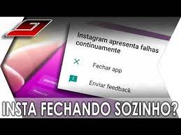 Há momentos em que os serviços falham por conta própria, especialmente se houver muitos aplicativos em execução em segundo plano usando a cpu e a ram. Instagram Apresenta Falhas Continuamente Fechando Sozinho Como Resolver Guajenet Golectures Online Lectures