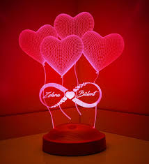 3d Lamba 3 Boyutlu Led Lamba Dogum Gunu Hediyeleri Lamba Led Hediyeler