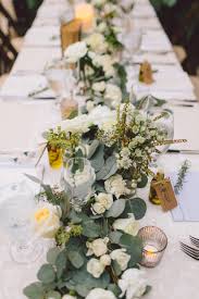 Traditional With A Twist In Orange County Flower Runner Wedding Table Runners Wedding Wedding Table Flowers