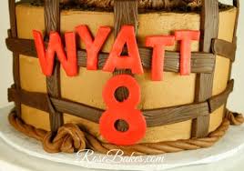 Bull Riding Cowboy Cake Rose Bakes