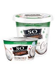 Coconut yogurt is a delicious and healthy alternative for vegans and individuals with milk allergies. Unsweetened Plain Coconutmilk Yogurt So Delicious Dairy Free