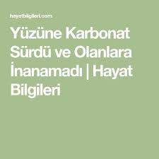 Karbonat Maskesi Ile Cildinizde Fark Yaratin Karbonat Bilgi Hayat