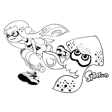 Splatoon Coloring Pages Best Coloring Pages For Kids Coloring Pages Cute Coloring Pages Cool Coloring Pages