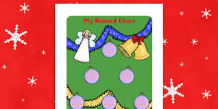 christmas sticker reward chart 30mm christmas sticker