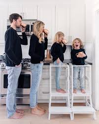 Ikea Hack Toddler Learning Tower Stool Happy Grey Lucky Learning Tower Ikea Hack Toddler Hacks