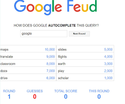 Google feud answers for questions. Google Feud Is Family Feud Through Googles Search Engine Similar To The Tv Show You Choose A Category And Must Give An Answer Goo Feud Family Feud Free Quiz