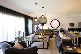 40 Living Rooms With Pendant Lights Photos