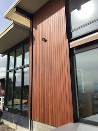 Vertical Ipe Rain Screen Wood Siding Design Rainscreen Wood Siding House Exterior